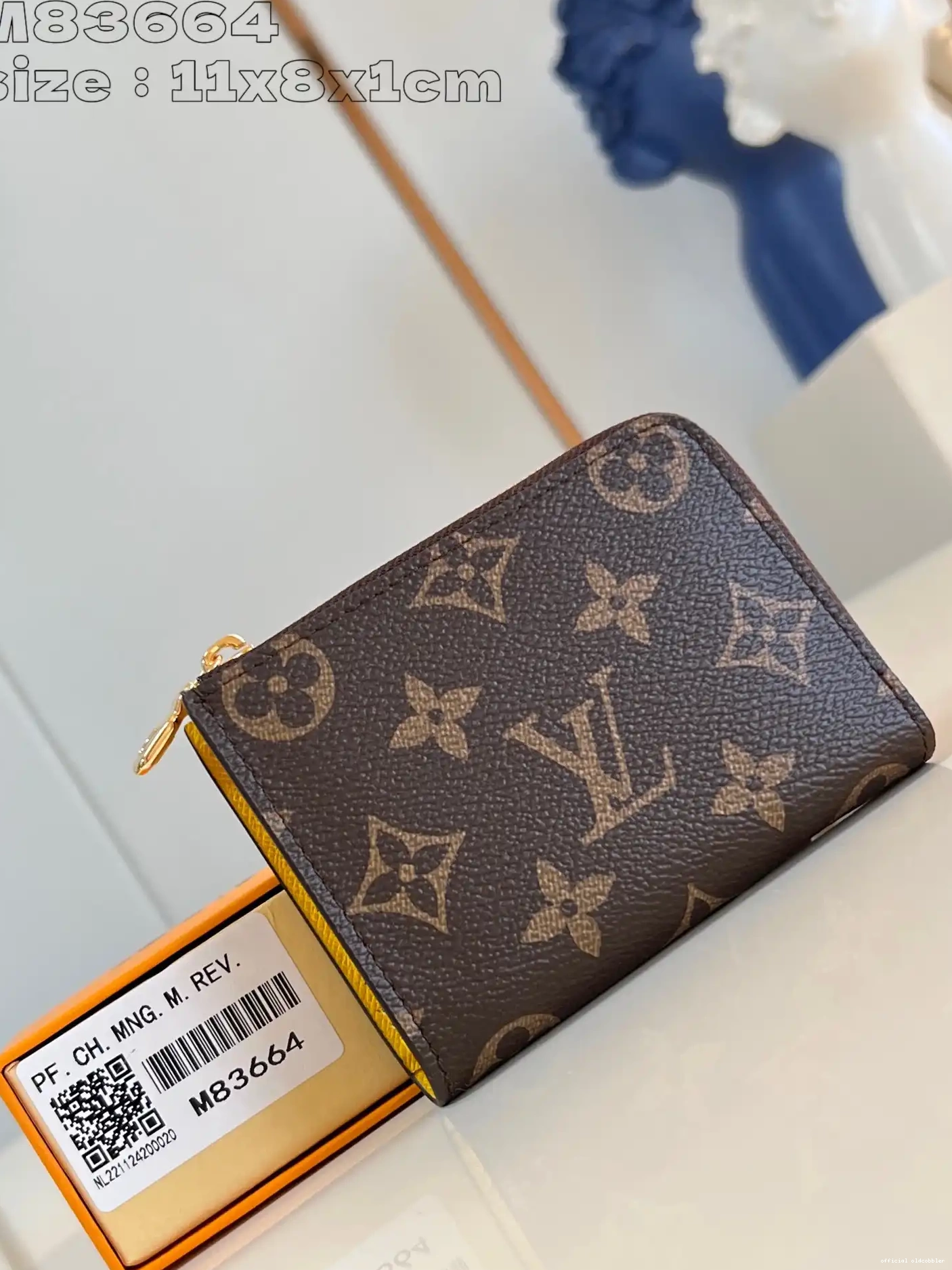 Official oldcobbler Noa Vuitton Wallet-11*8.5*1.5CM Compact Louis 0531